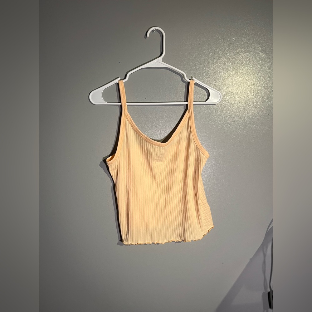 Old Navy | Cropped Tank | Light Orange | Size L